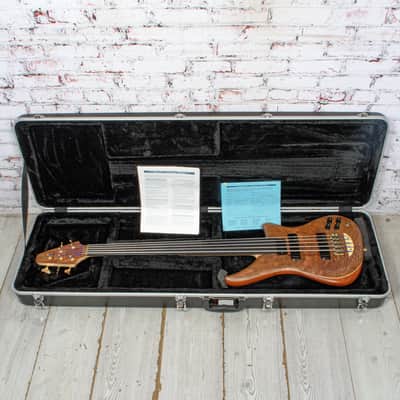 Alembic - 1996 Epic 5 Fretless Bass Natural w/HSC - USED image 12