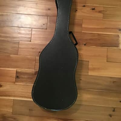 Unknown Vintage Chipboard Electric Guitar Hard Case 1970s Black image 2