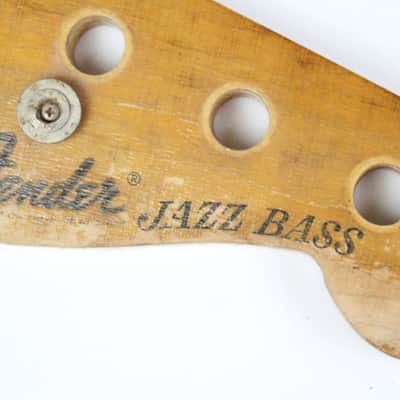 Vintage 1972 Fender Jazz Bass Maple Rosewood Neck USA 1970s image 13