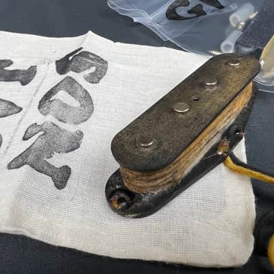 General Vintage Tone  1951 for Tele®️ Telecaster ®️ Bass NOS GVT hand wound Pickup Left handed   Aged image 2