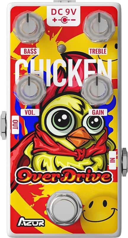 Overdrive Guitar Effect Pedal Chicken Overdrive Wide Range Pedal for Electric Guitar True Bypass AP505 image 1