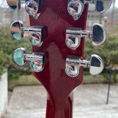 Gibson Les Paul Studio without Fretboard Binding 2019 - 2024 - Wine Red image 4