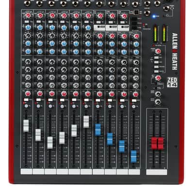 Allen & Heath ZED-14 12-channel Mixer with USB Audio Interface image 1