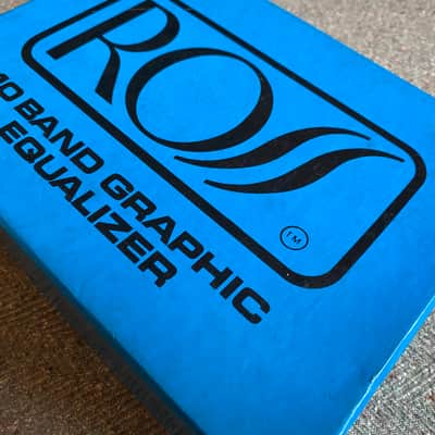 Ross 10 Band Graphic Equalizer 1980s - Blue image 7