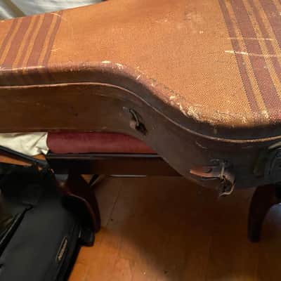 D'Angelico new yorker     basket case 1950's stained red image 20