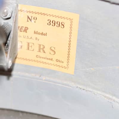 Rogers Banner snare 1950's - black image 11