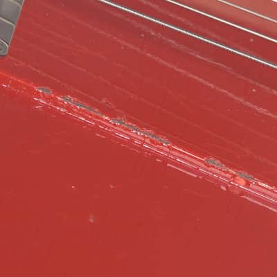 Gibson Firebird V 1963 Maestro Cardinal Red Light Aged image 7