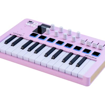 Arturia MiniLab 3 MIDI Keyboard Controller (Rose Quartz) image 3