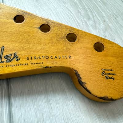 Relic Fender American Vintage II 1957 Stratocaster Maple Neck V Profile image 4
