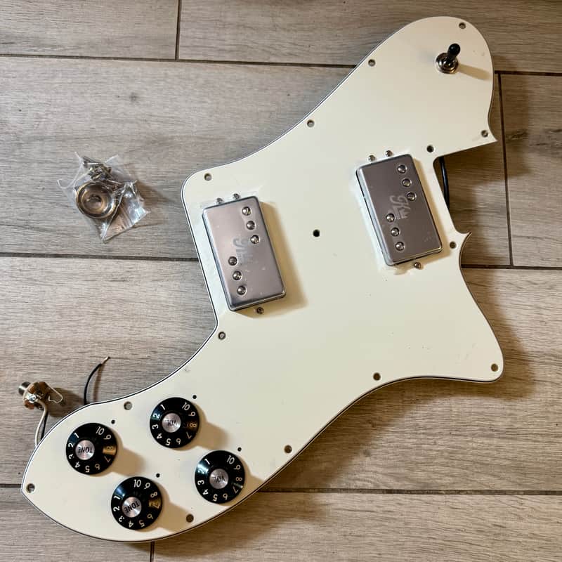 2026 Fender American Kingfish Delta Day Telecaster Deluxe LOADED Pickguard Custom A3 A5 Wide Range USA Tele image 1