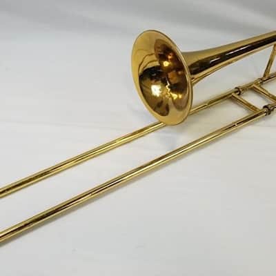 Indiana Music Co Professional trombone, USA, with case and mouthpiece, Very Good Condition image 4