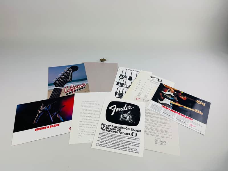 Fender Dealer Pack – California Series, Acoustics & Squier 1984 image 1