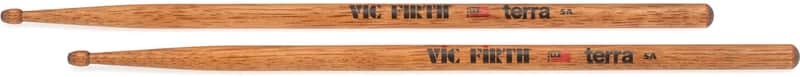 Vic Firth American Classic Terra Drumsticks - 5A (5-pack) Bundle image 1