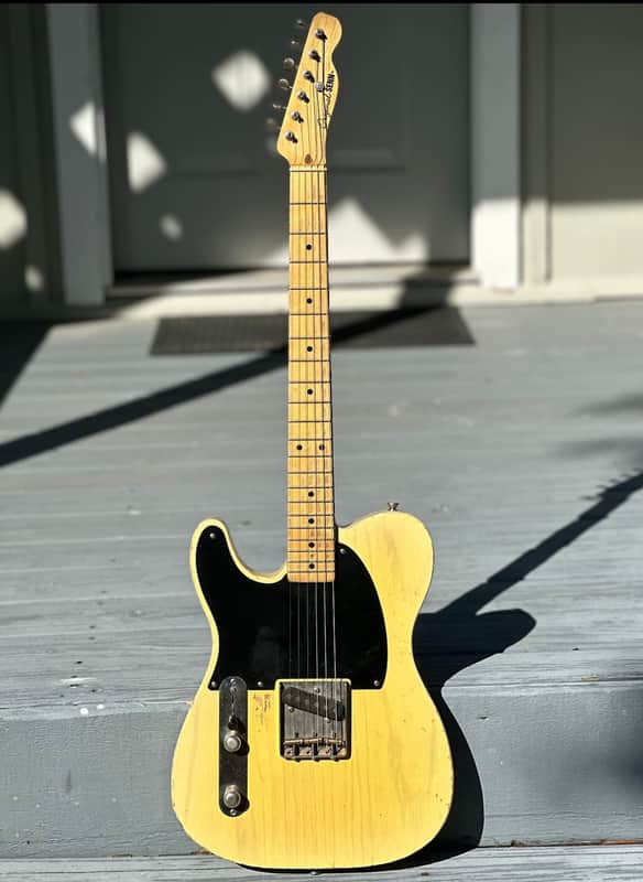 Original Senn Pomona LEFTY Esquire 2018 Relic Blonde image 1
