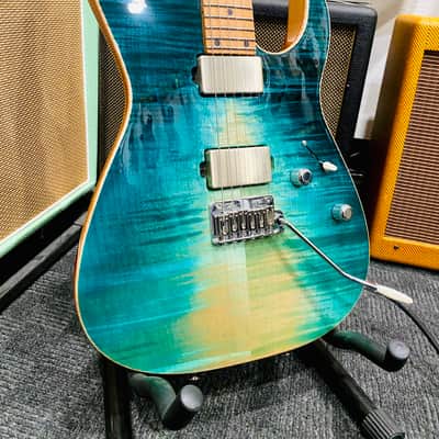 Tom Anderson Angel in Teal Wakesurf with Maple Binding image 4