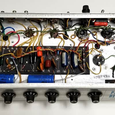 vintage 1967 Fender Princeton Reverb 12-Watt 1x10" Combo, Very Good Condition! image 3