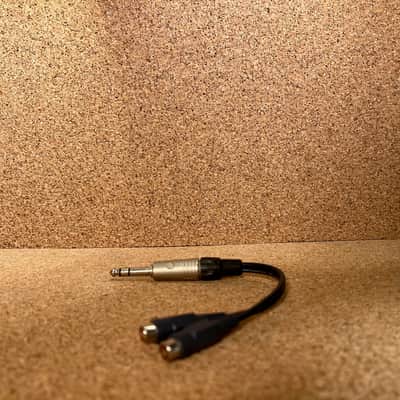 High Quality 6.35mm (1/4") Stereo Jack to Dual RCA Audio Cable image 2