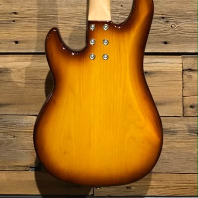 G&L LB-100 - Old School Tobacco Sunburst image 4