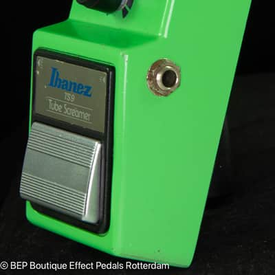 Ibanez TS-9 Tube Screamer early 90's s/n 208365 with TA45558P op amp made in Japan image 6