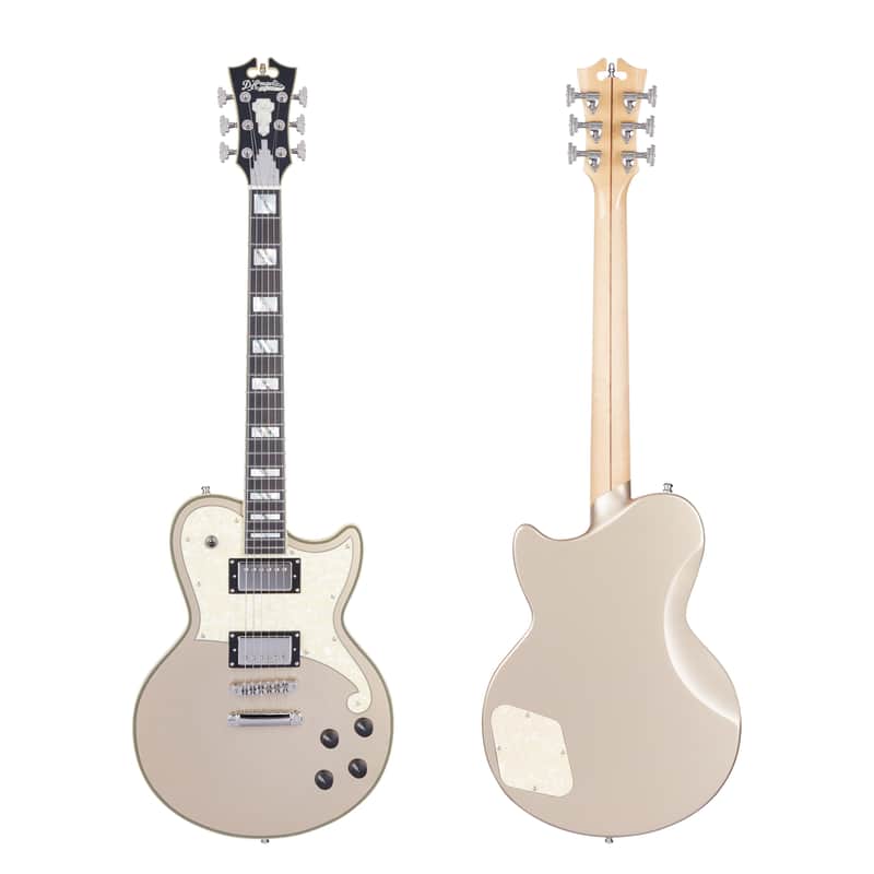 D'Angelico Deluxe Atlantic - Desert Gold (DADATLDSGNS) | Reverb