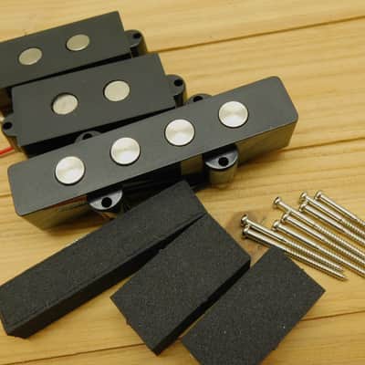 Artec Ceramic "Big Pole" Pickup for 4-string PJ Bass® Black image 4