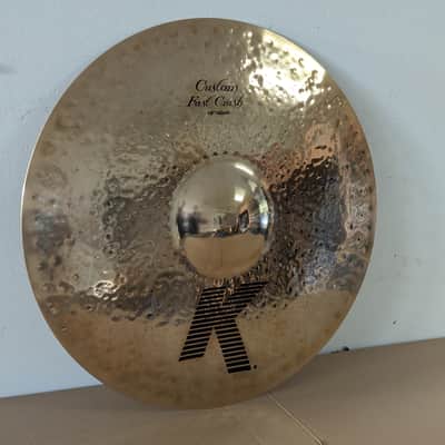 Zildjian 18" K Custom Fast Crash Cymbal 2003 - Present - Brilliant image 2