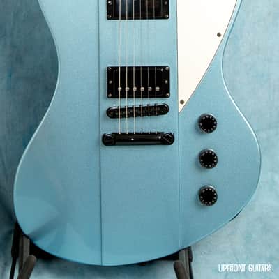 USED Schecter Diamond Series Ultra Pelham Blue 2022 Electric Guitar w/OHSC image 2