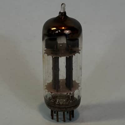 1955 General Electric 12BH7 Vintage 1950s GE Gray Plate D Getter Tube! T500 image 3
