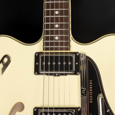 2018 Duesenberg Fullerton CC - Vintage White | German Semi-Hollow Thinline Tremolo P90 Pickup PLEK | CoA OHSC image 22