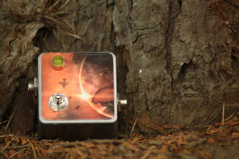 Millipede FX - Mini Buffer - Guitar Switch Pedal -'Homeworld' - Grey (Metal) image 1