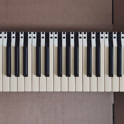 FATAR TP/8S PROFESSIONAL 61-KEYS KEYBED FOR SYNTHS KAWAI K5000S/W, E-MU E4K/E-SYNTH, ACCESS VIRUS, ROLAND A-70, SOME ENSONIQ VFX/SD-1, KURZWEIL 2500/2600, WALDORF WAVE/QUANTUM (+SOME OTHERS) ASSEMBLED "GOTH" KEYBOARD PLUG-N-PLAY