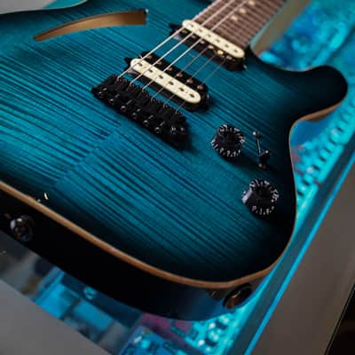 Suhr Modern T Custom - Trans Teal Burst image 3