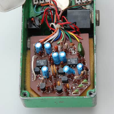 ibanez tube screamer ts808 1979 Dual Op-amp MC1458P .original vintage image 5