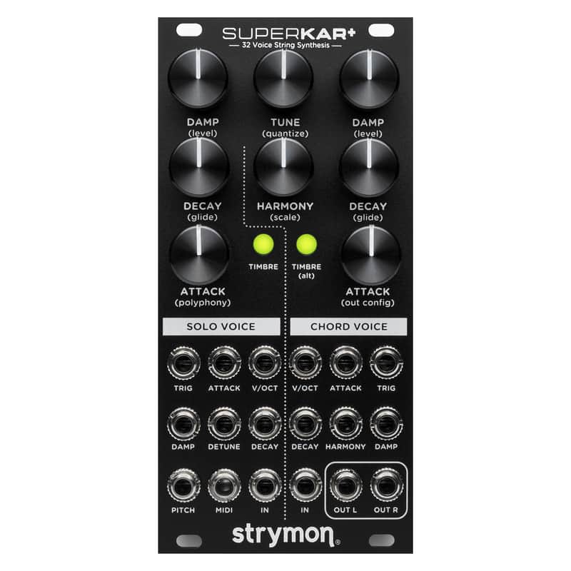 Strymon SuperKar+ 32 Voice Karplus Strong Synth Module - Used image 1