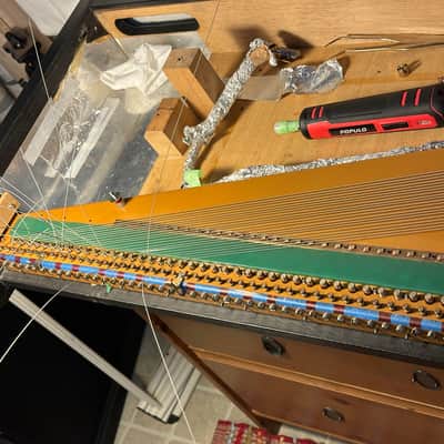 Hohner Clavinet E7 1981 - updated preamp - PLUG AND PLAY image 15