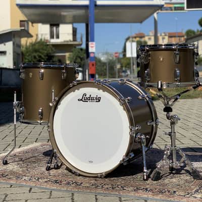 Immagine Ludwig Classic Maple Vintage Bronze Mist 22,13,16 - 1