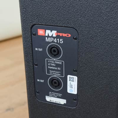 JBL MP415 MPro Series 15" 2-Way Speaker System (PAIR) (church owned) CG00VY5 image 8