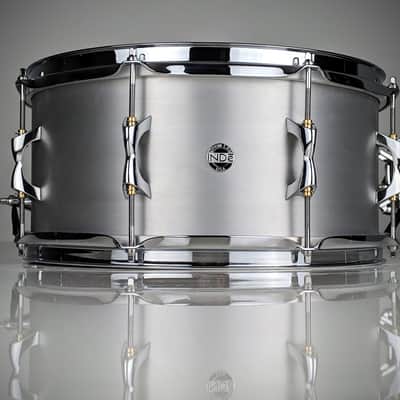 INDe 6.5x14" Brushed Aluminum Snare Drum
