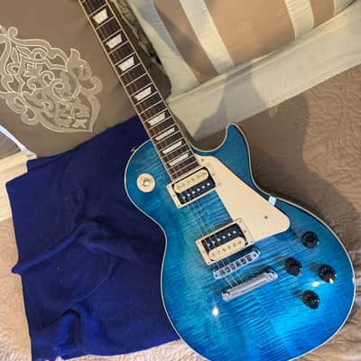 Gibson Les Paul 2025 - AAA Flame Top Ocean Water Perimeter image 11