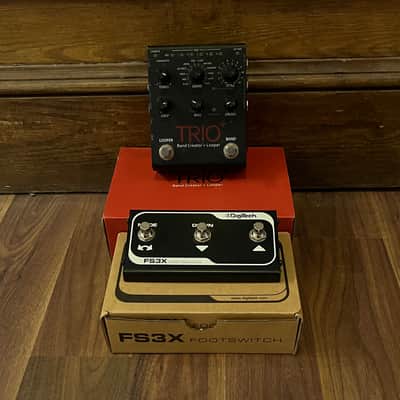 DigiTech TRIO Plus Band Creator + Looper w/ FS3X 3-Button
