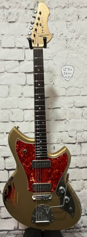 Novo Serus J Finish over Finish Dealer Limited 2026 - Shoreline Gold over '64 3-Tone Burst image 1