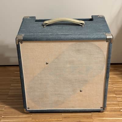 BOUTIQUE one-of-a-kind blue jeans 2x10" Combo Cabinet with Fender V1030 Speakers L@@K ! image 2
