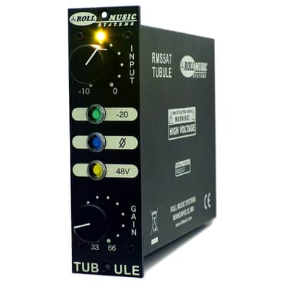 Roll Music Tubule RMS5A7 500-Series Tube Preamp image 1