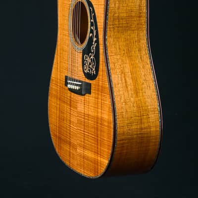 Martin D-45 Custom Tree of Life Premium Highly Flamed Koa NEW image 14