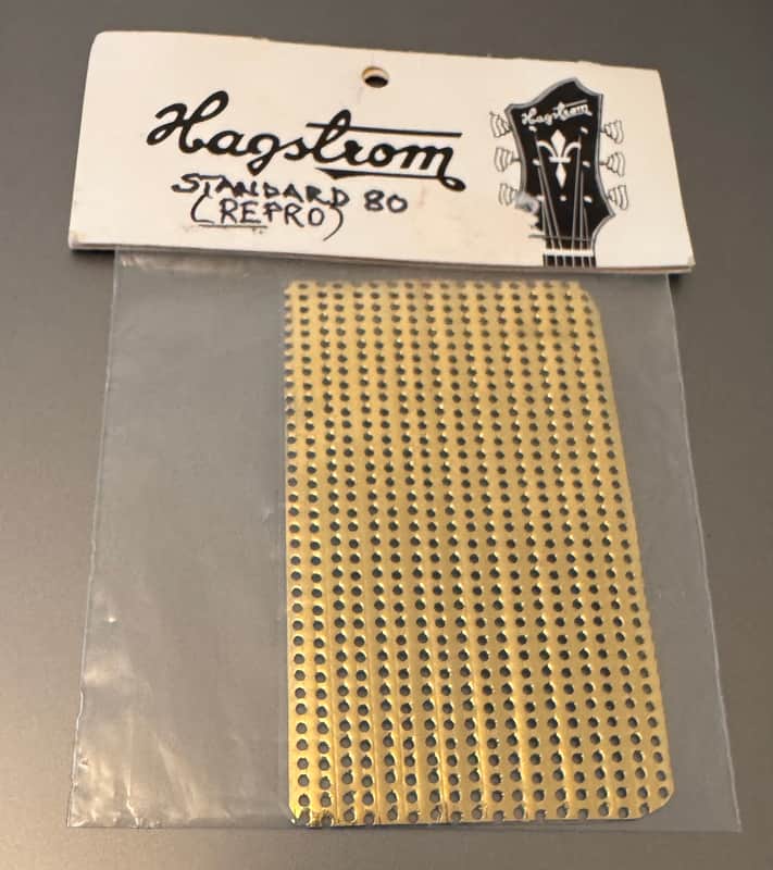 Hagstrom Standard 80 ”Cheese Grater foil” Repro - Gold image 1