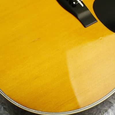 Vintage 1990's YAMAHA FG-420A Electric Acoustic Guitar Made in Taiwan image 4