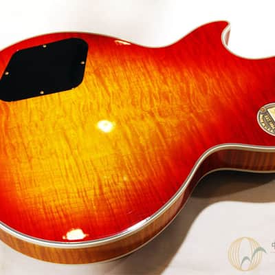 Gibson Custom Shop Custom Crimson Les Paul Super Custom Heritage Cherry Sunbusrt 2015 image 2
