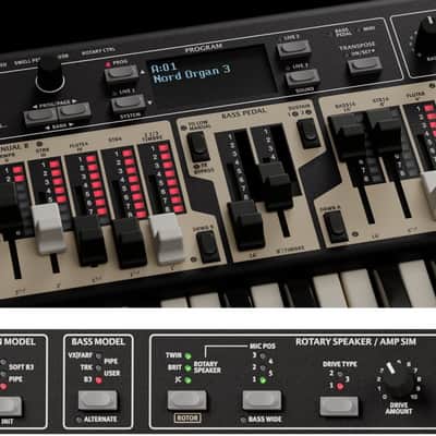 Nord Organ 3 | Dual 61-Key Drawbar Organ. New with Full Warranty! image 6