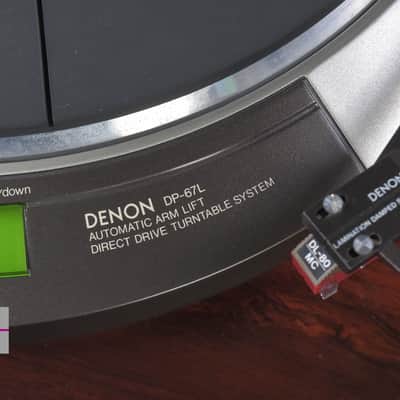 Denon DP-67L Direct Drive Record Player Turntable in Very Good Condition. image 6