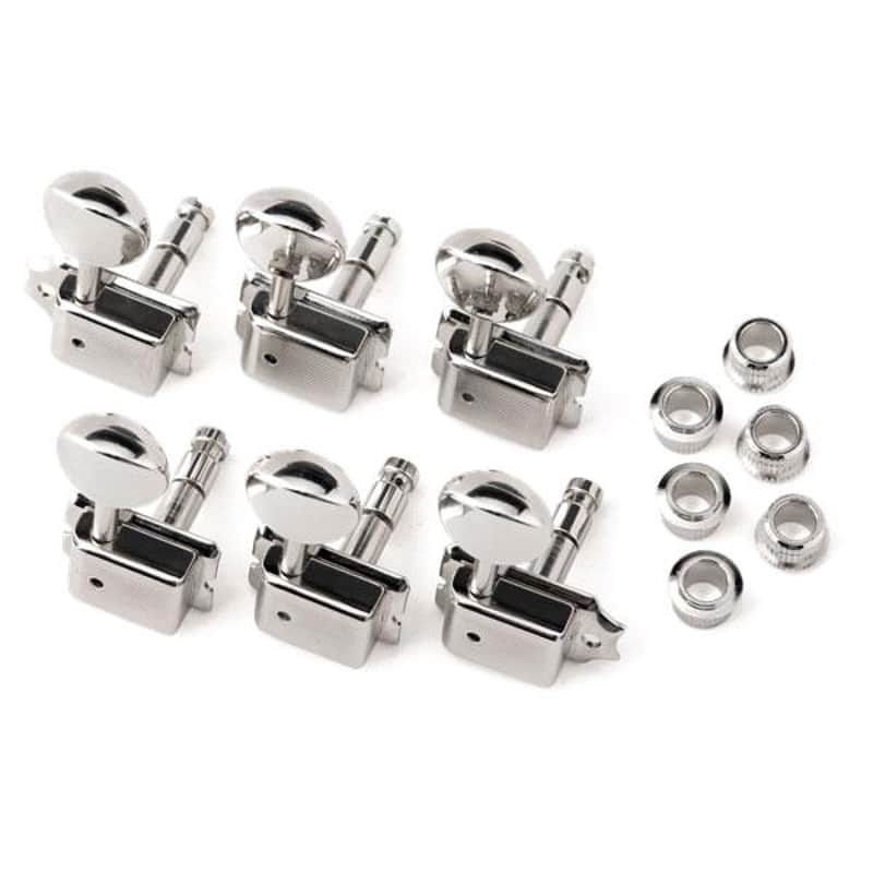 Fender Vintage-Style Nickel Locking Guitar Tuning Machines 0072272049 image 1
